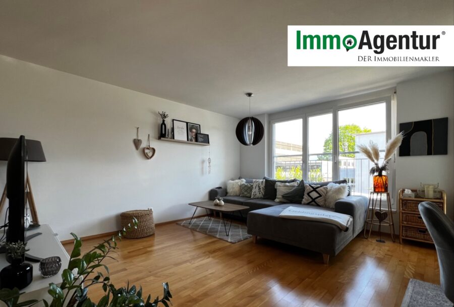 IMMO AGENTUR TITELBILDER - 2 Zimmer-Wohnung | Hard | Loggia | Miete