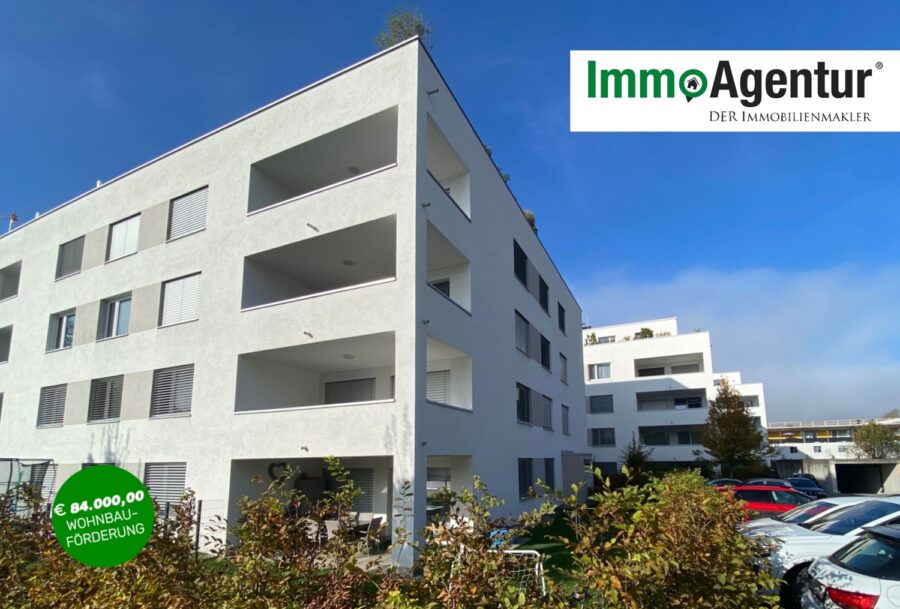 3 Zimmer-Wohnung | Neuwertig | Fußbodenheizung | 76 qm, 6890 Lustenau, Etagenwohnung