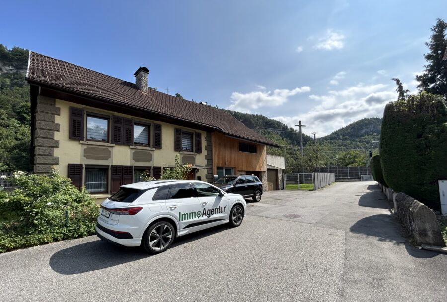 Ansicht vorne - Mehrfamilienhaus | Garten | Feldkirch | 2018 ANBAU | Toplage