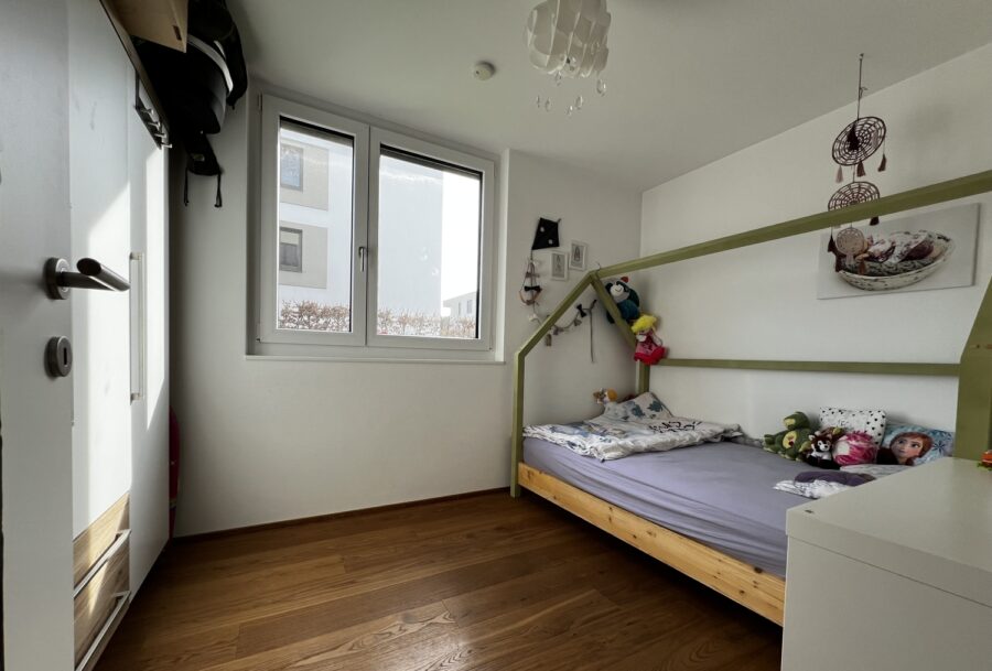 Schlafzimmer Kinder - 3-Zimmer-Wohnung | Feldkirch | Garten