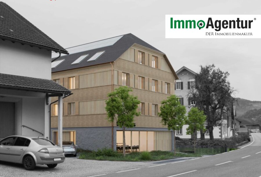 IMMO AGENTUR TITELBILDER - NEUBAU | 3 Zimmer-Wohnung | Bregenzerwald | Kauf