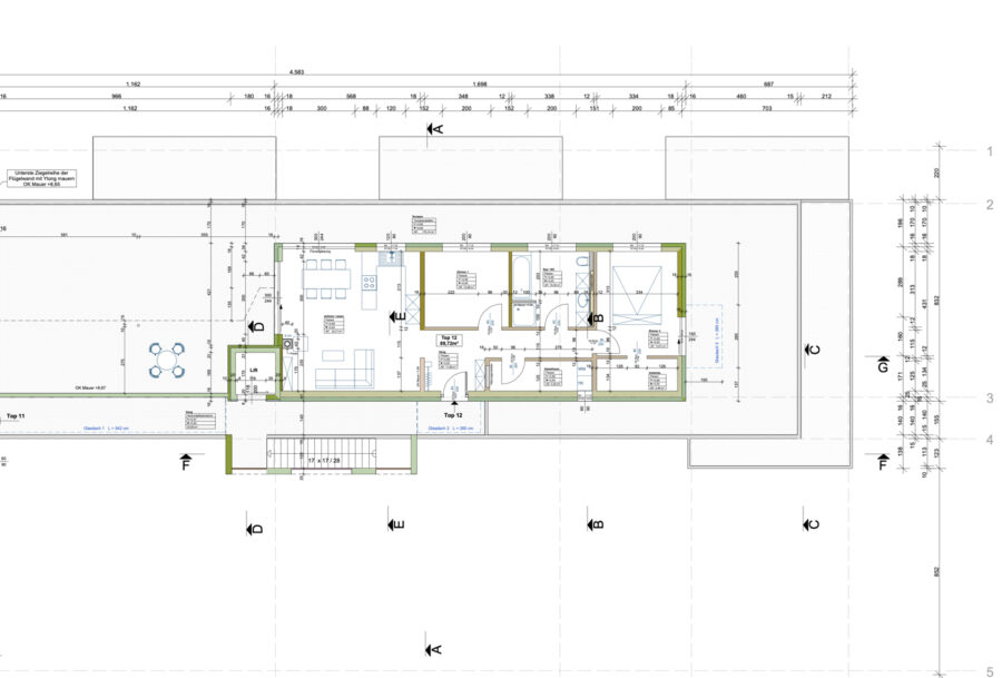 Grundriss - Exklusive Penthousewohnung | einzigartige Terrasse | Mäder